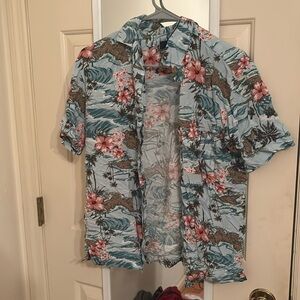Men’s Button Hawaiian Shirt